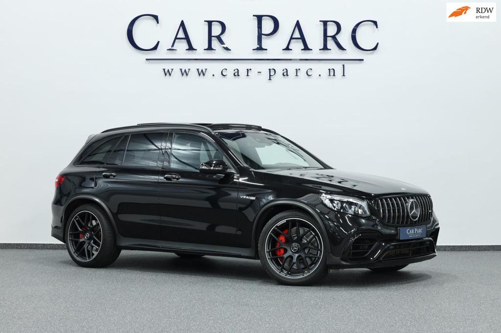 Mercedes-Benz AMG GLC 63 S 4MATIC 510+PK BTW!/LED/PANO/LEER+, Auto's, Mercedes-Benz, Automaat, Gebruikt, 4000 cc, Zwart