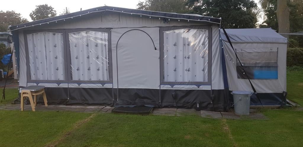 Brand voortent blauw/grijs., Tickets en Kaartjes, Musea, Eén persoon, Ticket of Toegangskaart