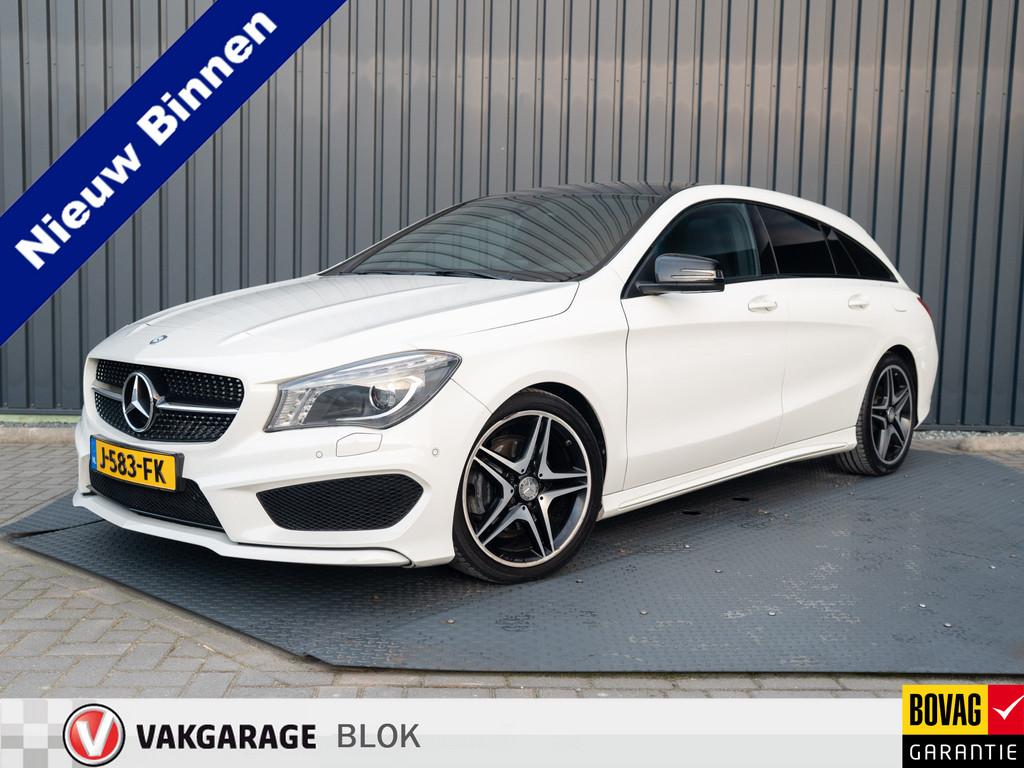 Mercedes-Benz CLA-Klasse Shooting Brake | AMG | Night pakket, 730 kg, Gebruikt, 4 cilinders, Leder en Stof