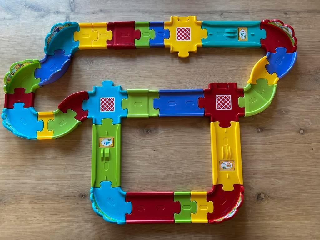 Vtech toet toet wegdelen de luxe (30 delen), Ophalen of Verzenden, Zo goed als nieuw, 2 tot 4 jaar
