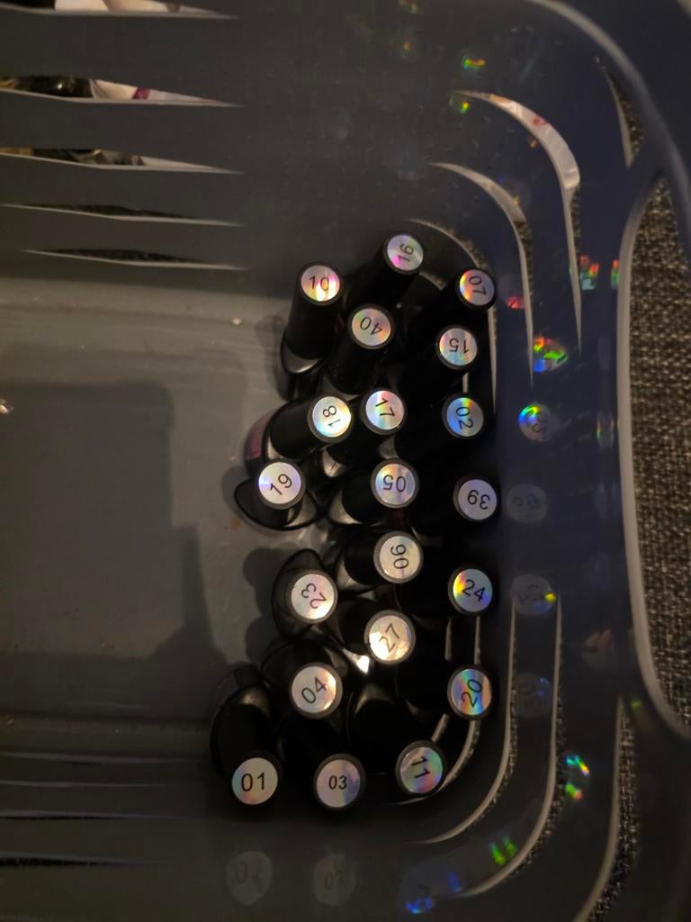 Complete gelnagel set – UV lamp + 20 kleuren – zo goed als n, Ophalen, Overige kleuren, Zo goed als nieuw, Handen en Nagels