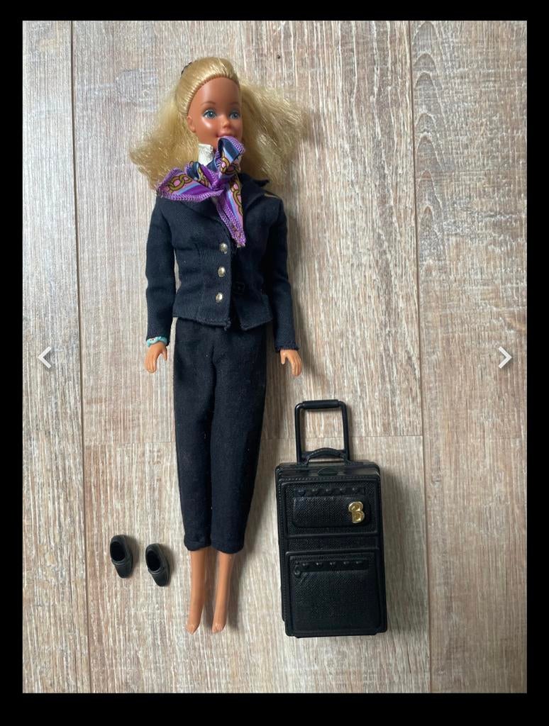 Zeldzame Stewardess/ pilote Barbie 1968, Ophalen, Zo goed als nieuw