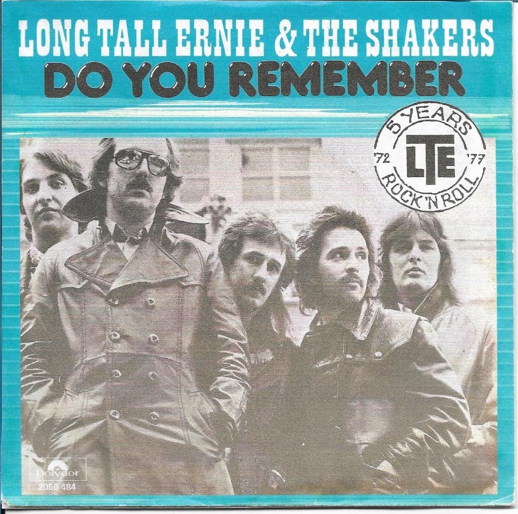 Long Tall Ernie and the Shakers - Do you remember, Gebruikt, 7 inch, Single, Ophalen of Verzenden