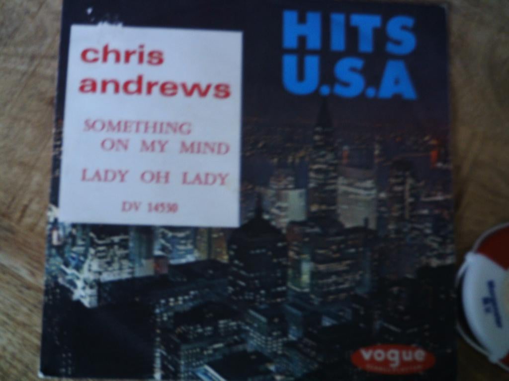 chris andrews - something on my mind 30mrt, 7 inch, Single, Ophalen of Verzenden, Zo goed als nieuw
