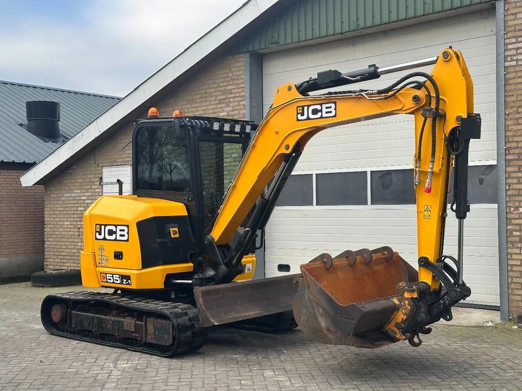 JCB 55Z-1 T3 (bj 2018), Zakelijke goederen, Graafmachine