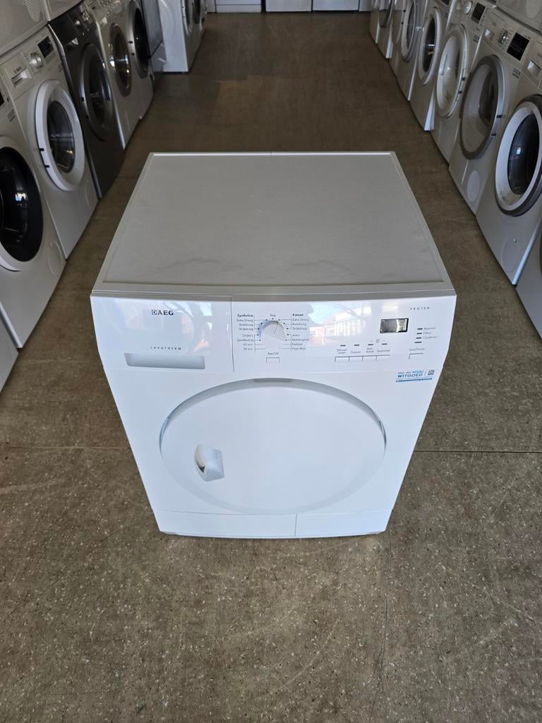 AEG Protex condensdroger | 7 kilo | Gratis thuis 🚚✅️, Jirnsum, 6 tot 8 kg, Anti-kreukfase, Zo goed als nieuw