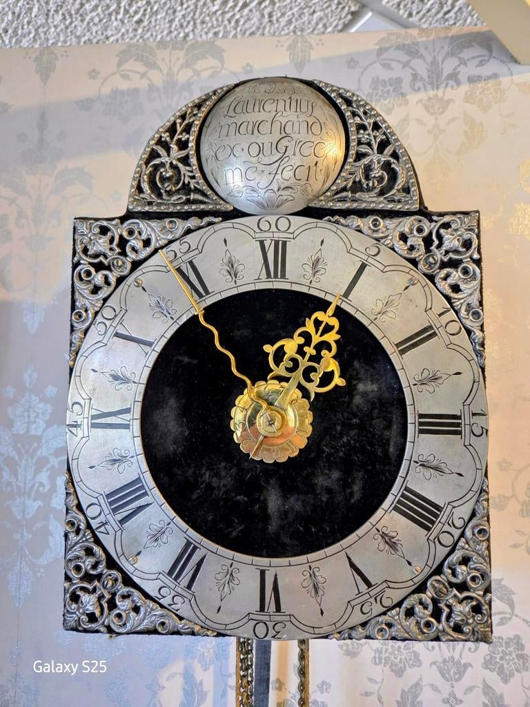 Maaslandse wandklok 1760, Antiek en Kunst, Ophalen of Verzenden