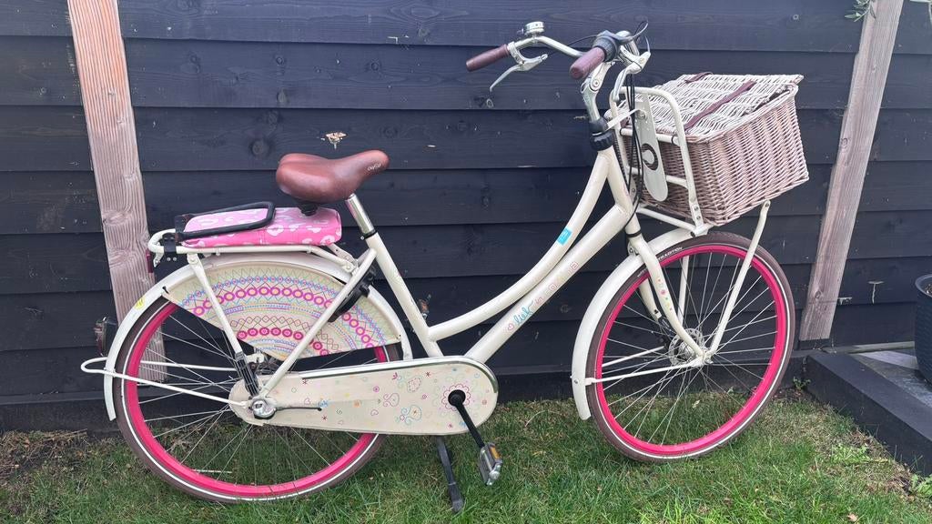 Cortina damesfiets 28 inch van Lief! 3 versnellingen, Terugtraprem, Versnellingen, Zo goed als nieuw, 50 tot 53 cm