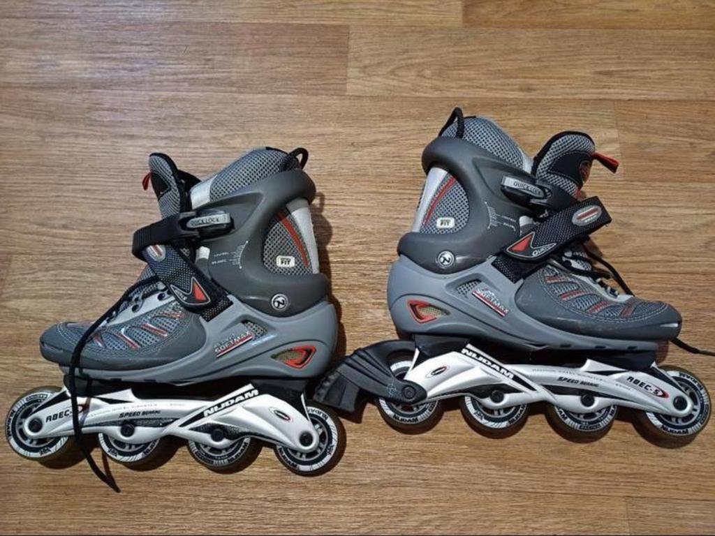 Nijdam skeelers maat 42 met 1 keer gebruikt, Sport en Fitness, Skeelers, Ophalen of Verzenden, Zo goed als nieuw