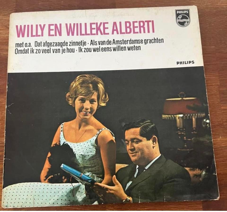 LP Willy en Willeke Alberti, Ophalen of Verzenden, Zo goed als nieuw, 12 inch, Pop