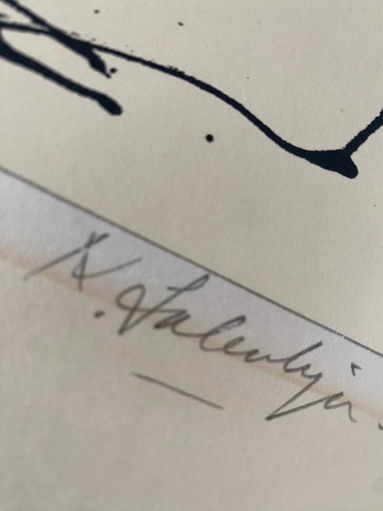 Litho Kees Salentijn getiteld Madona de sa Cabana, Ophalen of Verzenden