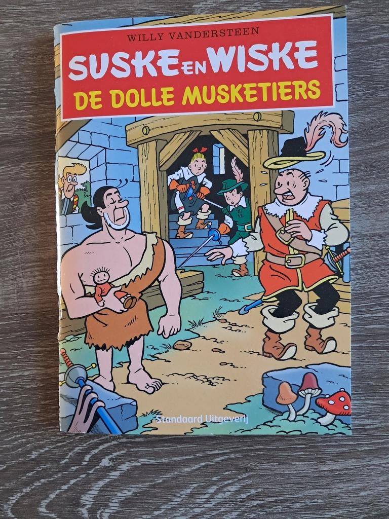 Reclame uitgave suske en wiske: de dolle musketiers., Boeken, Stripboeken, Eén stripboek, Ophalen of Verzenden