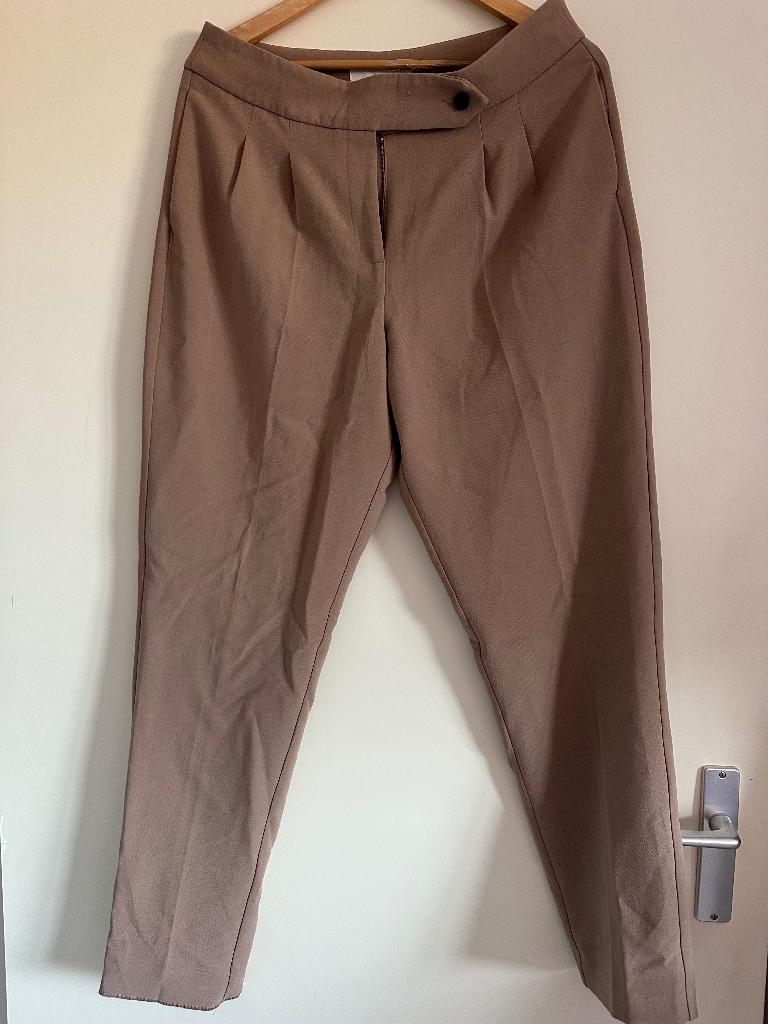 Broek Yaya 40, Maat 38/40 (M), Bruin, Ophalen of Verzenden, Zo goed als nieuw