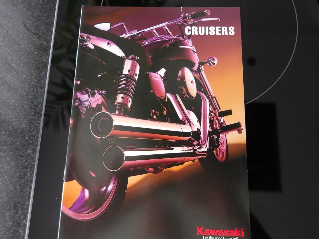 Folder Kawasaki Cruisers, Motoren, Verzenden, Kawasaki