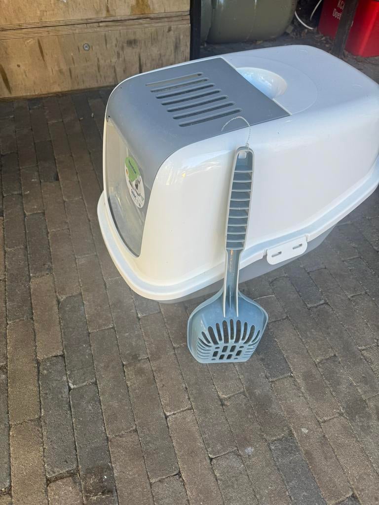 Kattenbak geschikt voor zeer grote katten, Ophalen of Verzenden, Zo goed als nieuw, Gesloten