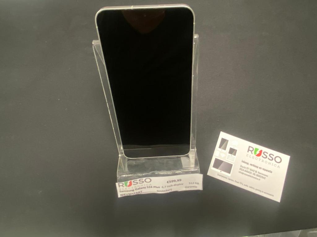 Samsung Galaxy S24 Plus 512GB - Nieuwstaat, Simlockvrij, Samsung, Galaxy S24, Zwart, Touchscreen