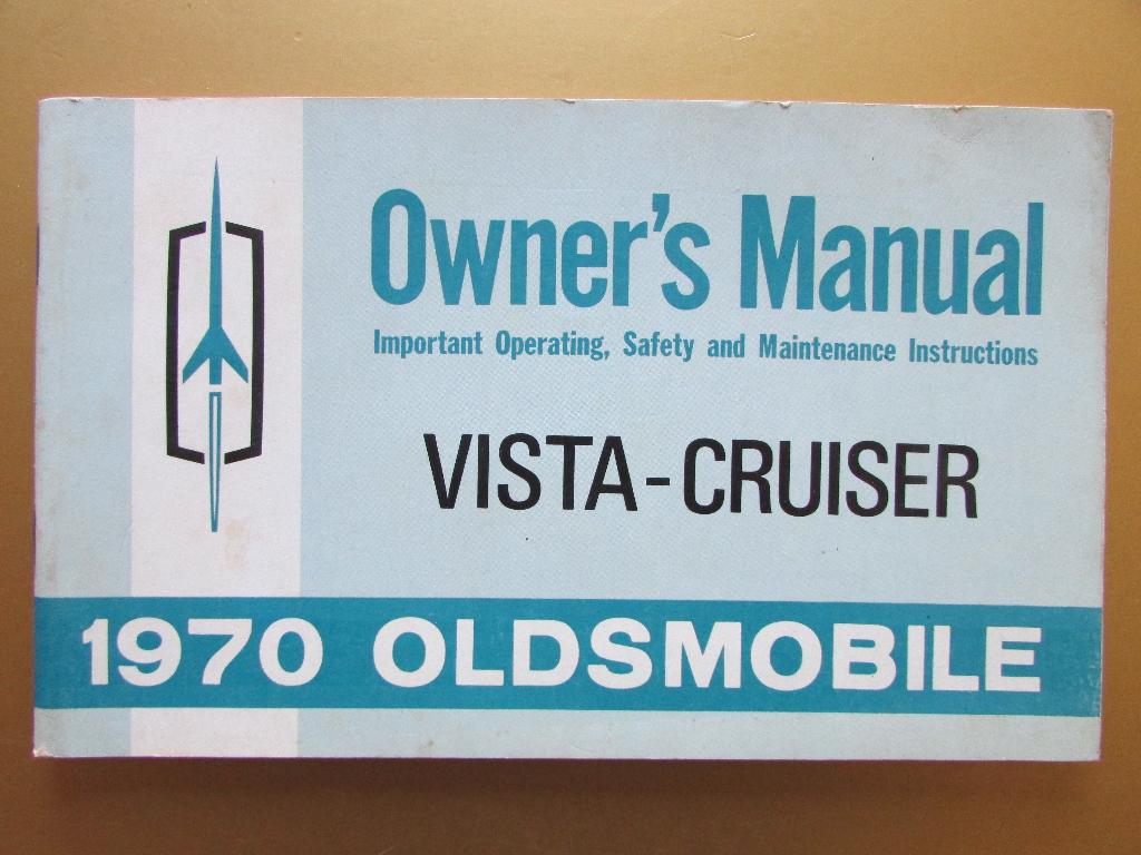 1970 Oldsmobile Vista-Cruiser owner's manual, Engels, Auto diversen, Handleidingen en Instructieboekjes, Ophalen of Verzenden