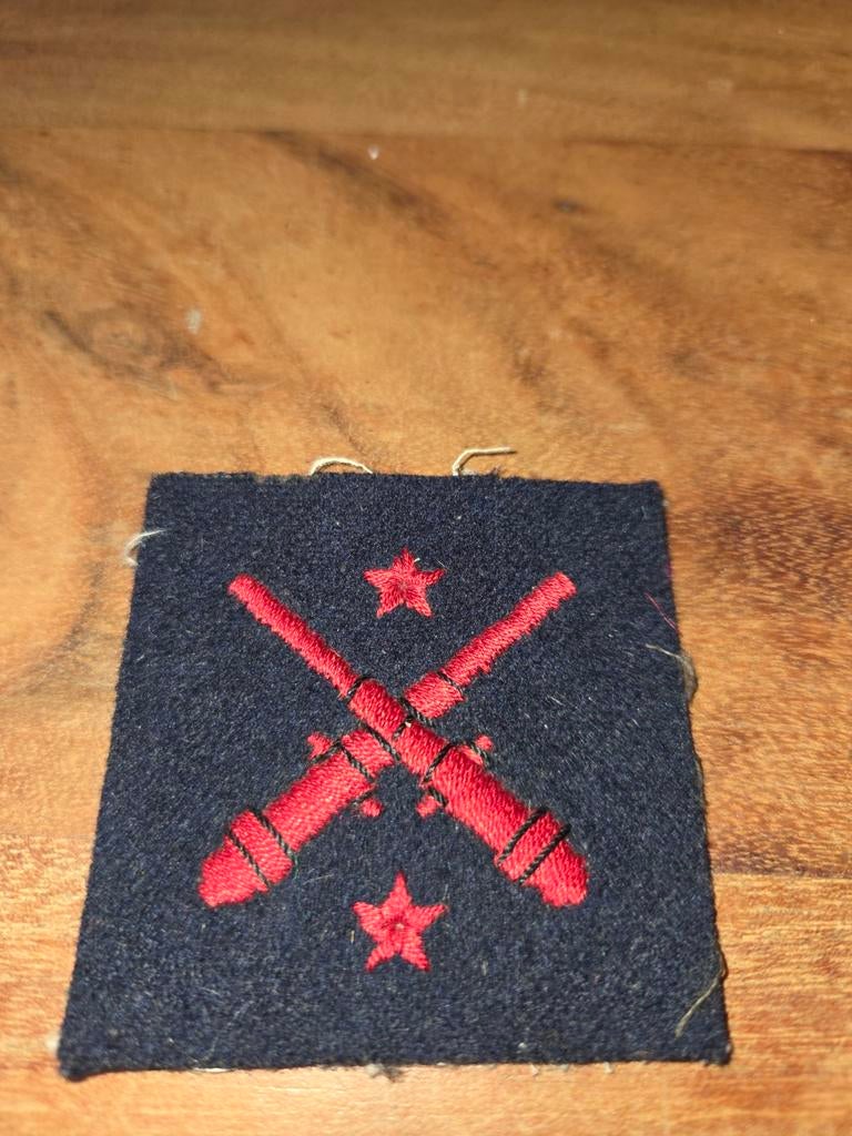 Marine patch kannonier, Ophalen of Verzenden, Marine, Nederland, Embleem of Badge