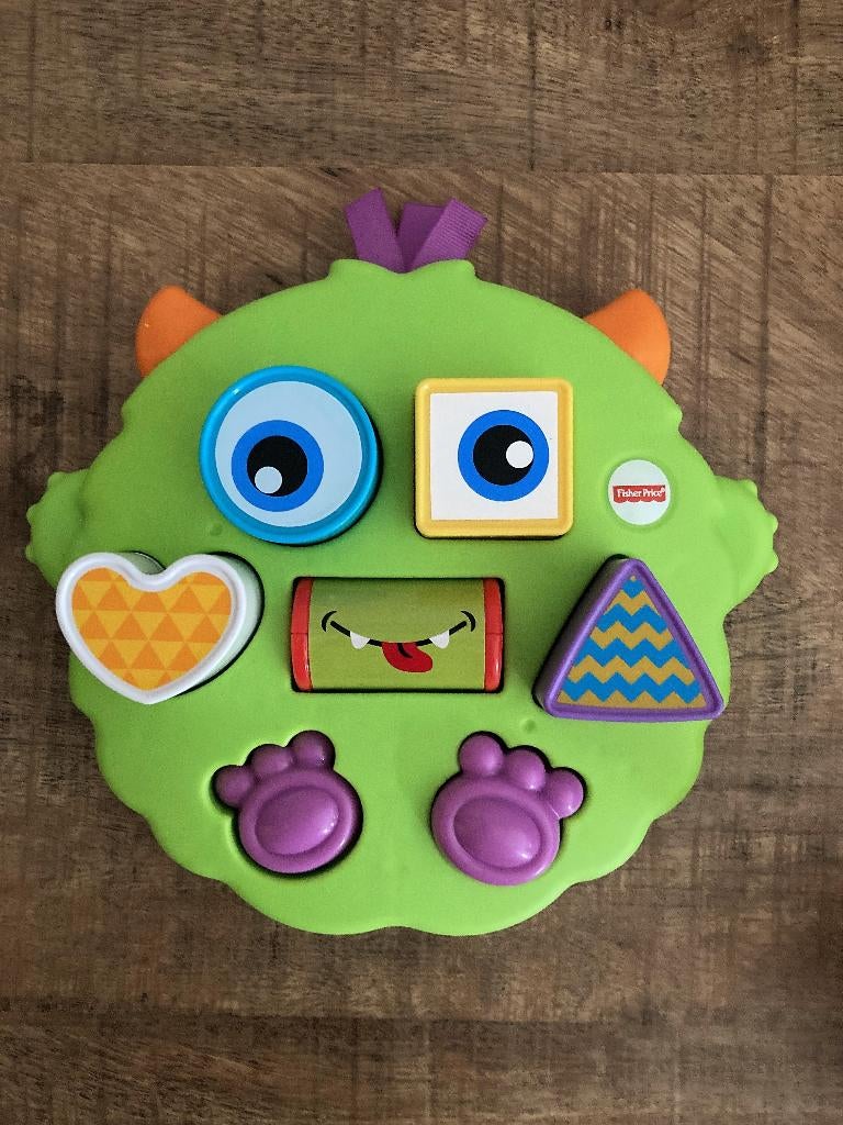 Fisher-Price Silly Sorting vormenpuzzel puzzel monster. ZGAN, Kinderen en Baby's, Speelgoed | Fisher-Price, Ophalen of Verzenden