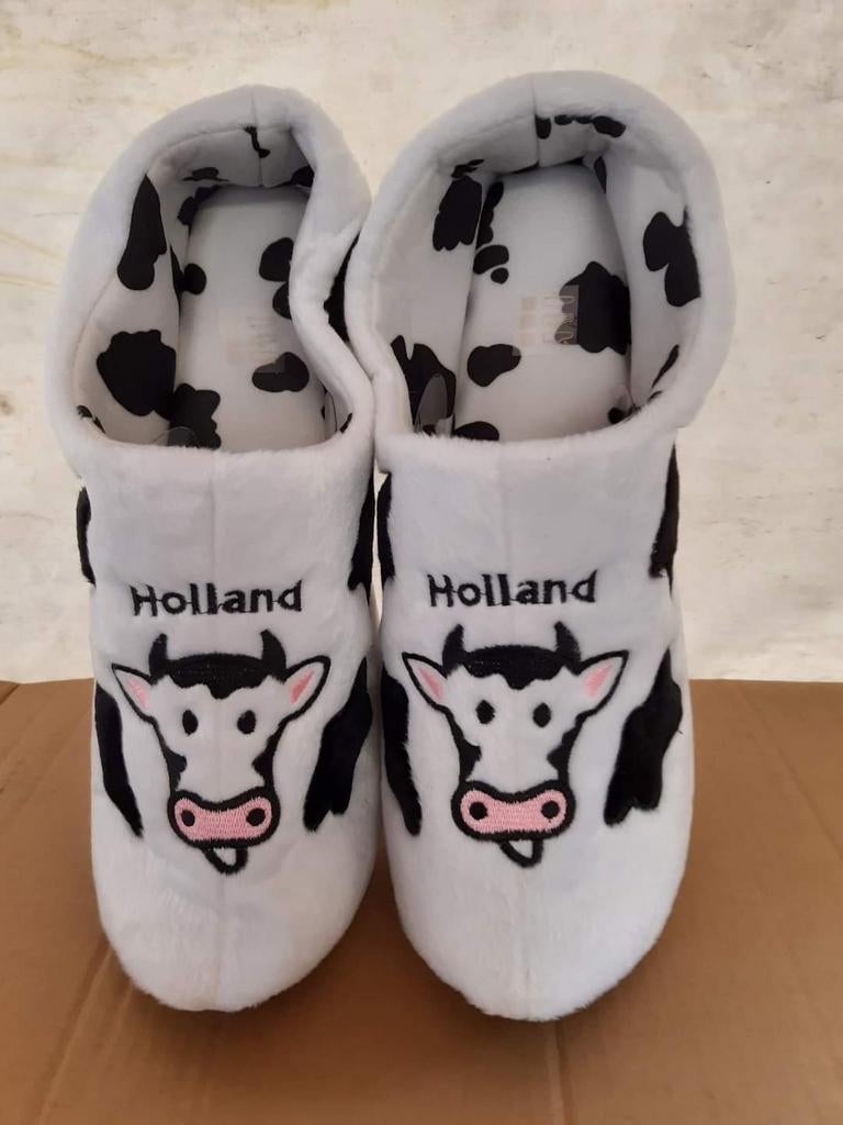 Klomppantoffels koe, Kleding | Dames, Overige kleuren, ., Nieuw, Ophalen of Verzenden
