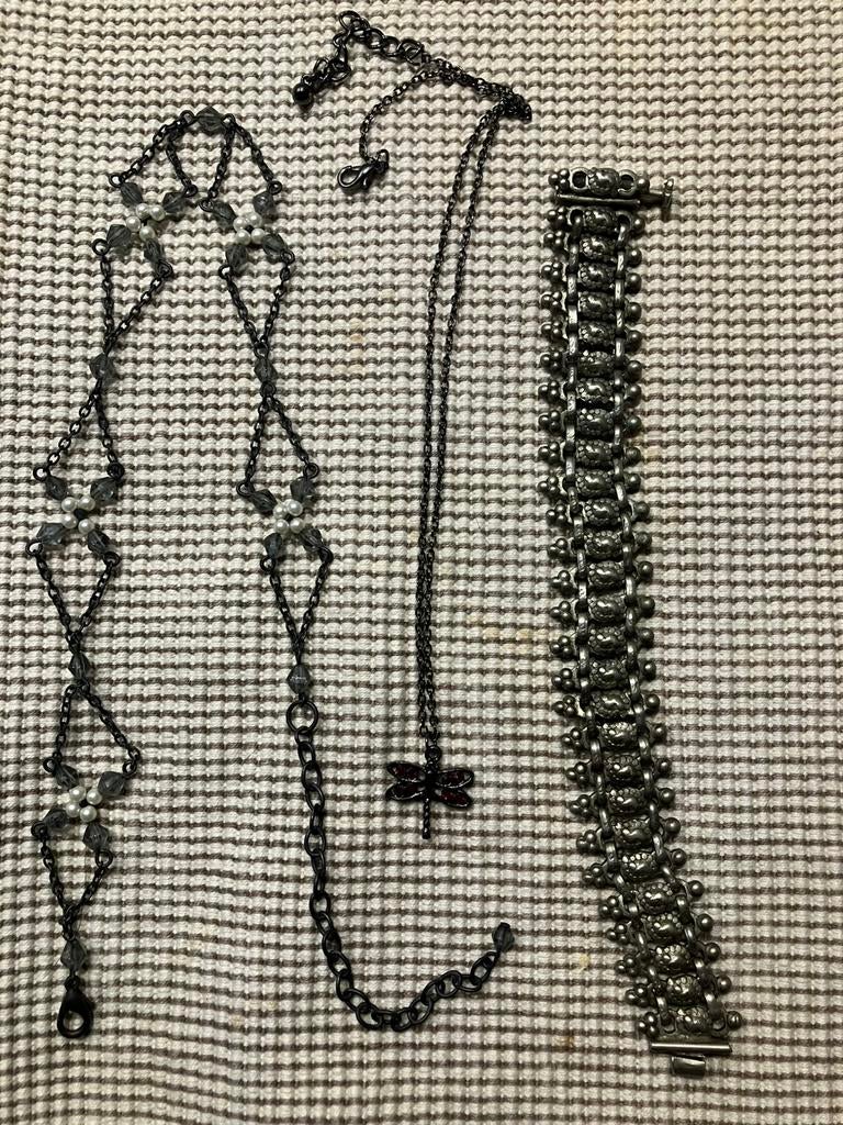 Boho sieraden (kettinkjes, armband), Ophalen of Verzenden, Zo goed als nieuw