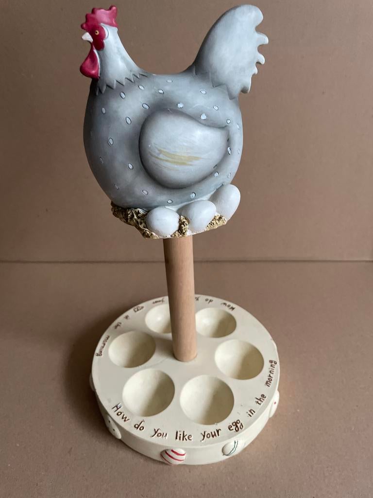 Leuke eierhouder JET met kip - 'How do you like your egg', Ophalen, Nieuw