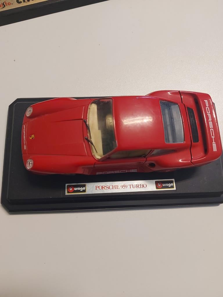 Porsche 959 Turbo modelauto, Ophalen of Verzenden