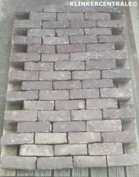 100m2 gemêleerd gebakken klinkers dikformaat stenen 7-duimer, Bij dit gebruikte product niet te achterhalen, Gebruikt, Keramiek