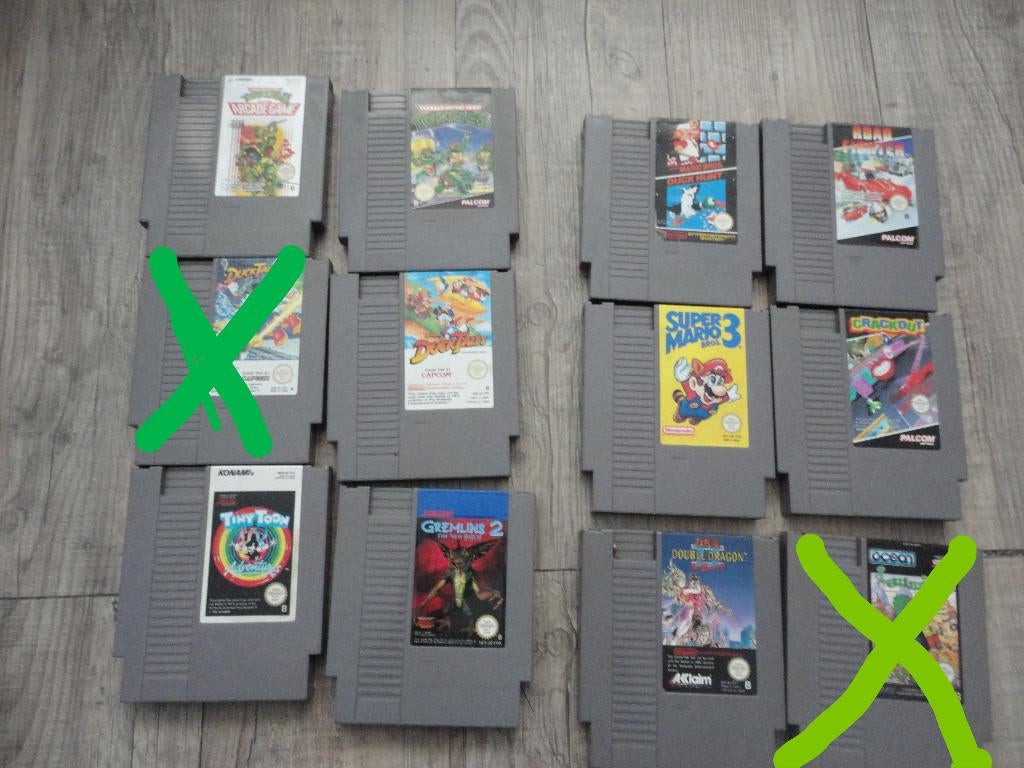 LEUKE RETRO NES SPELLEN/ GAMES TE KOOP, 1 speler, Ophalen of Verzenden, Gebruikt, Vanaf 3 jaar