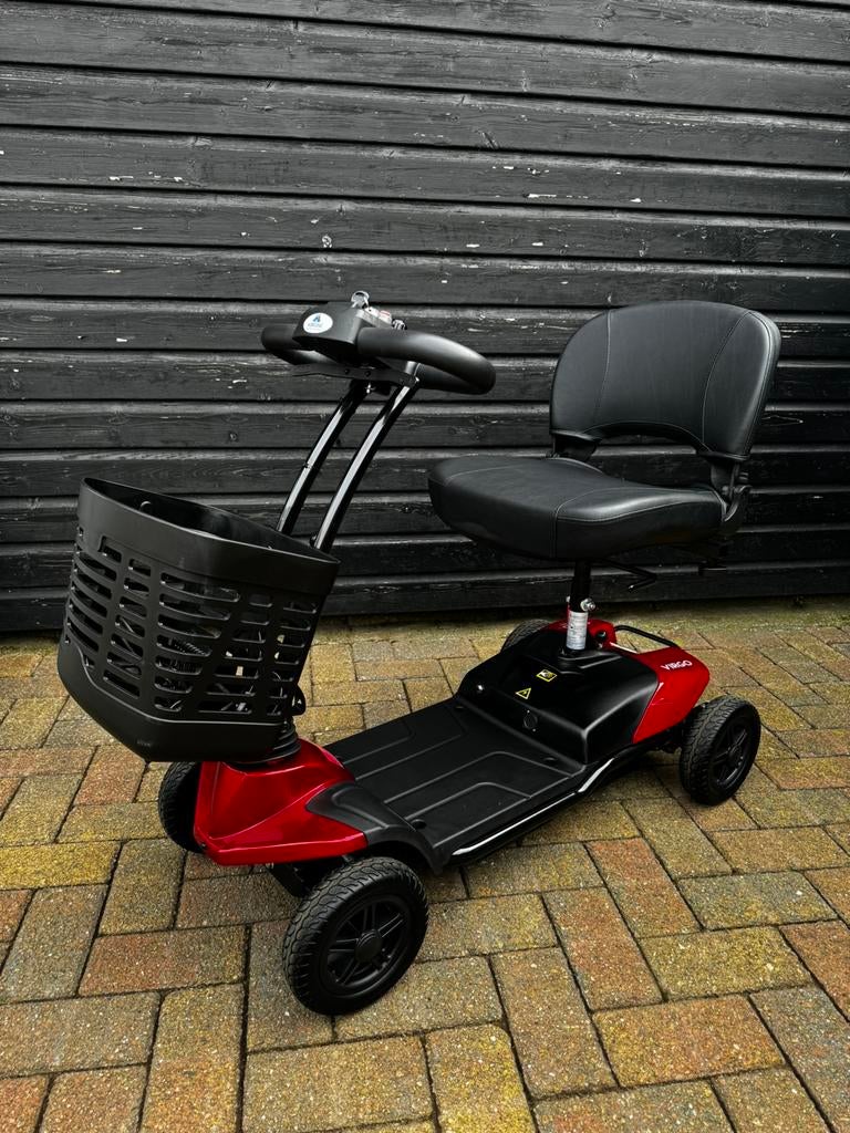 NIEUWE opvouwbare scootmobiel-4-wiel-compact-lichtgewicht, Diversen, Brommobielen en Scootmobielen, 10 km/u of minder, Nieuw, 15 km of minder