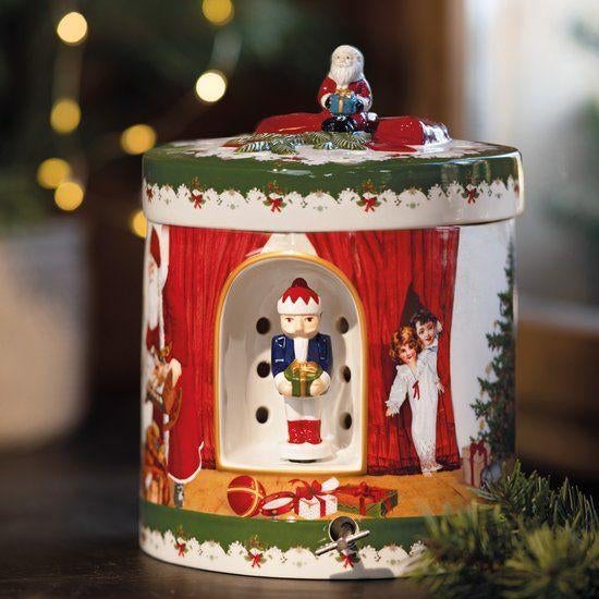 Villeroy en Boch Christmas Toys speeldoos Cadeaubox groot, Diversen, Kerst, Ophalen, Nieuw