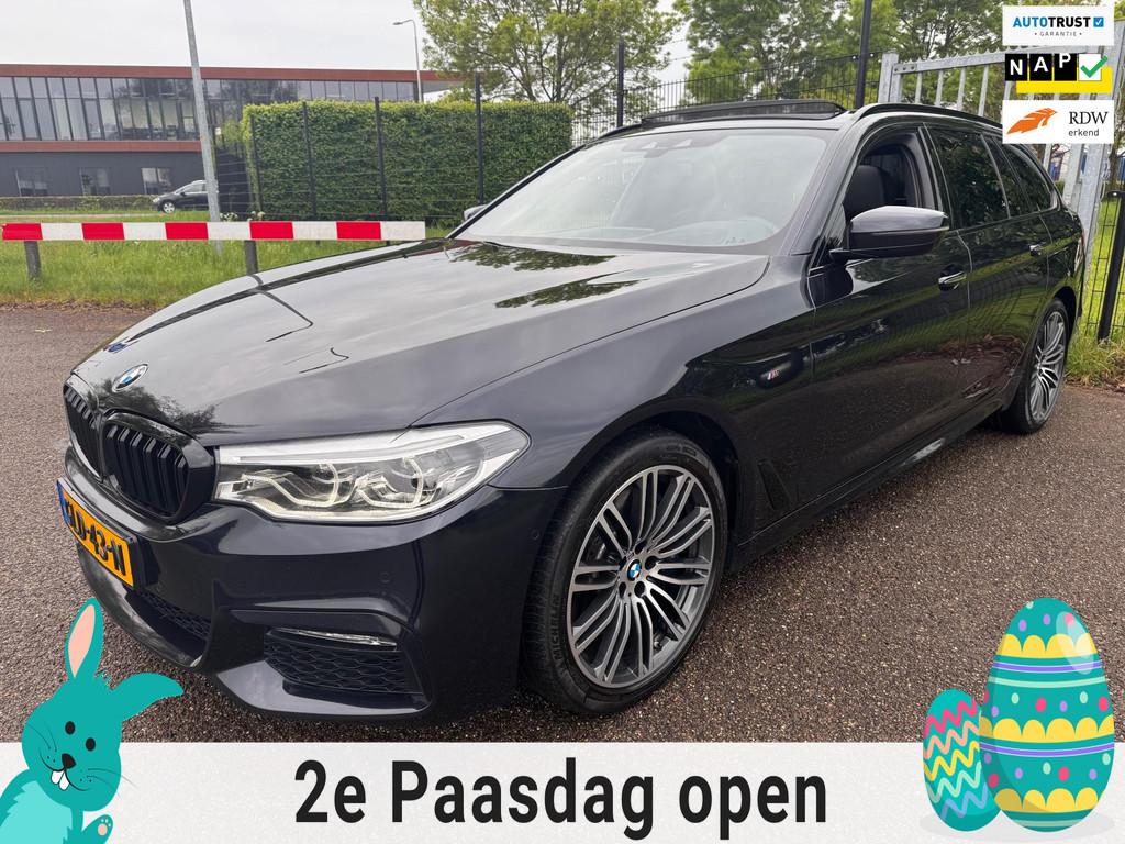 BMW 5-serie Touring 540i xDrive High Exe M-Sport Panodak Tre, Automaat, Gebruikt, Euro 6, 2000 kg