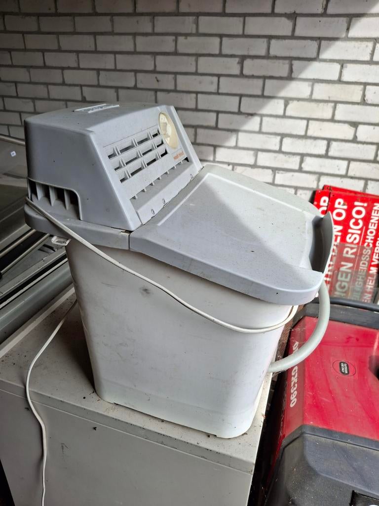 Camping wasmachine, Ophalen