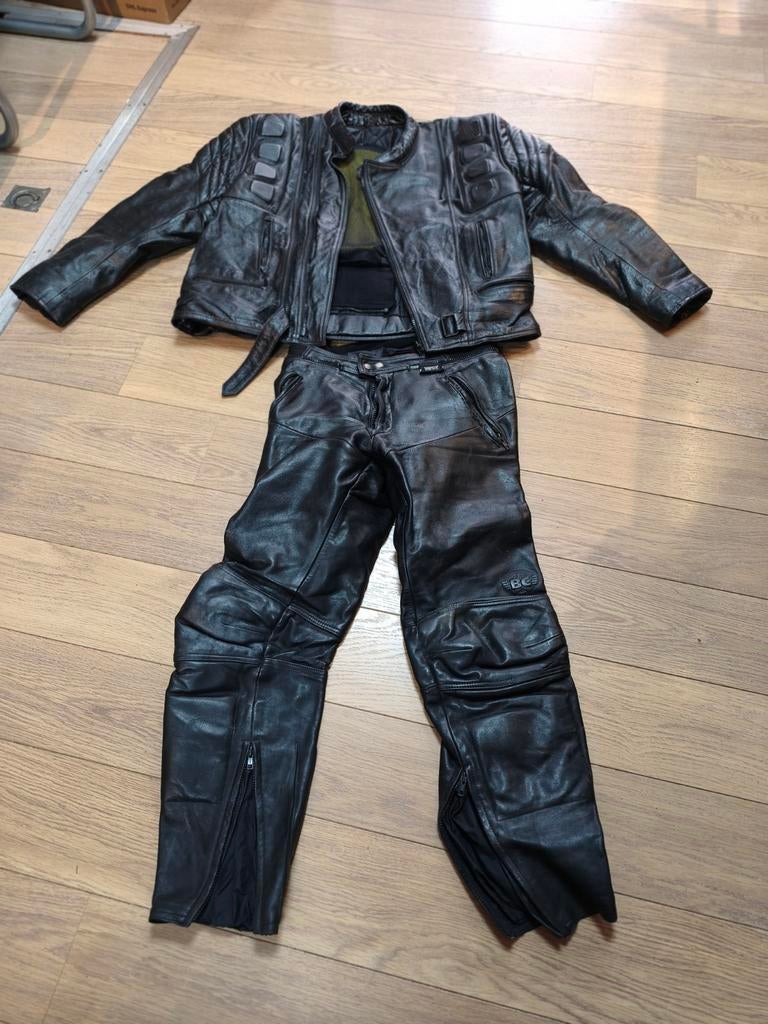 Lederen motorpak, Motoren, Kleding | Motorkleding, Ophalen, ., ., Heren