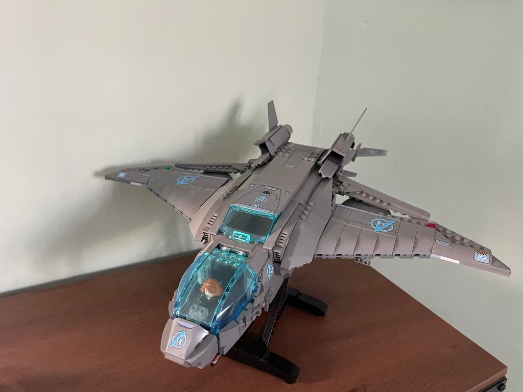 Lego Marvel Avengers Quinjet (76248) - Zo goed als nieuw, Ophalen of Verzenden, Zo goed als nieuw, Complete set, Lego
