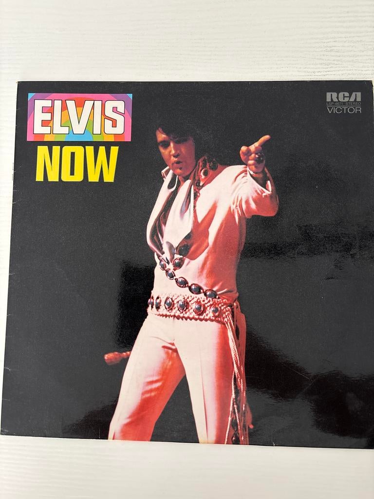 Elvis Presley - Now LP (1972) -, Verzamelen, Ophalen of Verzenden, Zo goed als nieuw, Cd of Plaat