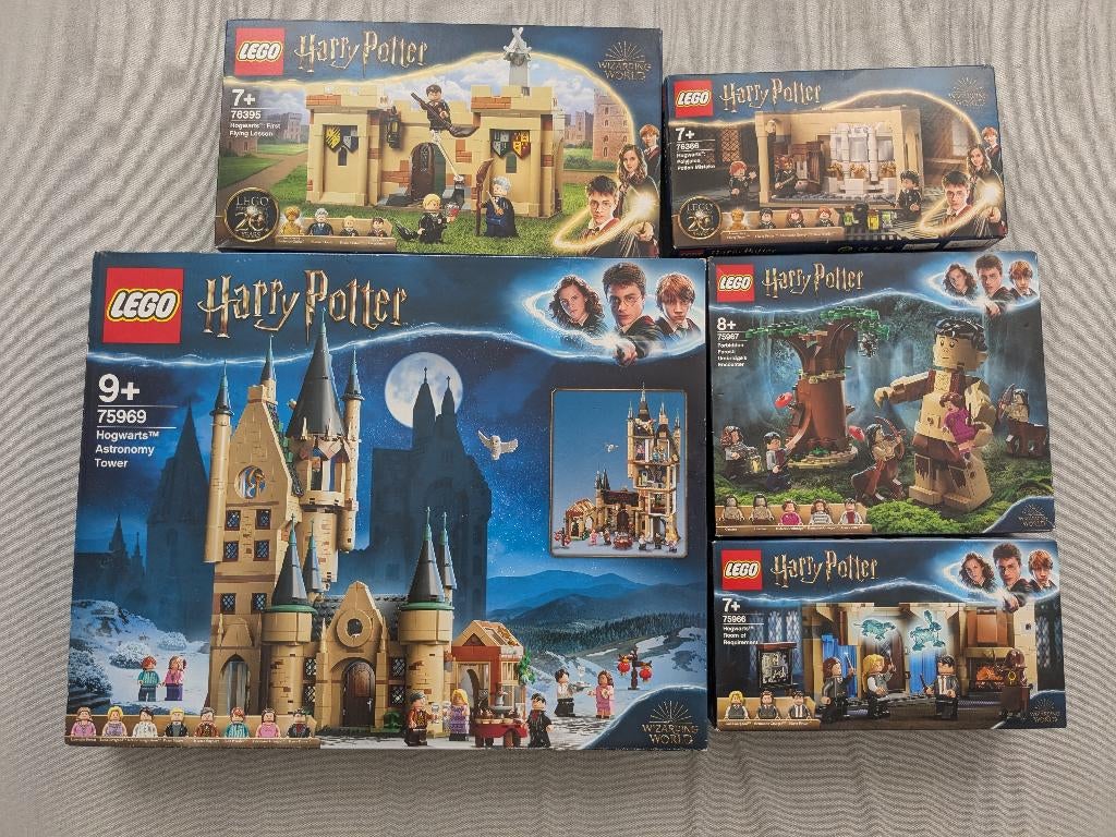 Nieuw in doos!!! Lego Harry Potter 5 sets!, Ophalen, Nieuw, Complete set, Lego