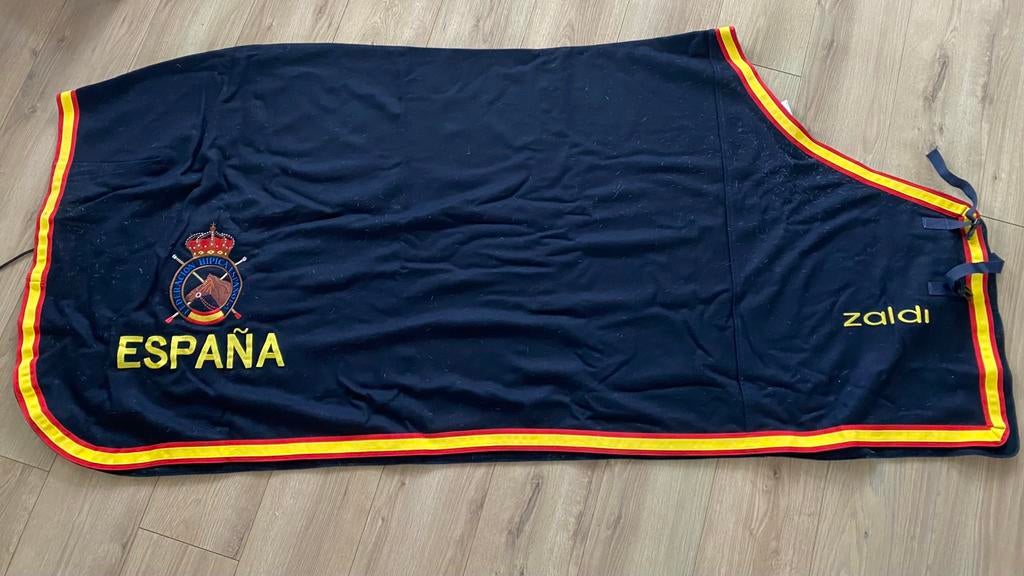 Spaanse deken, wol, maat 185, Dieren en Toebehoren, Ophalen of Verzenden, Zo goed als nieuw