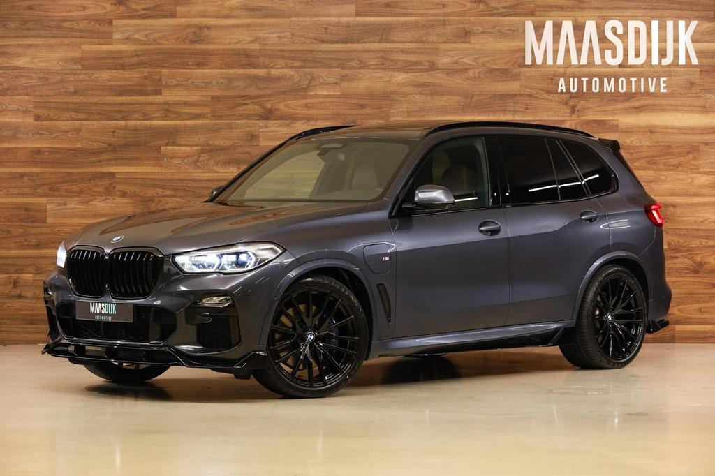 BMW X5 xDrive45e M-Sport|Skylounge|H&K|360|Massage|Ventilati, Automaat, Gebruikt, 394 pk, Vierwielaandrijving