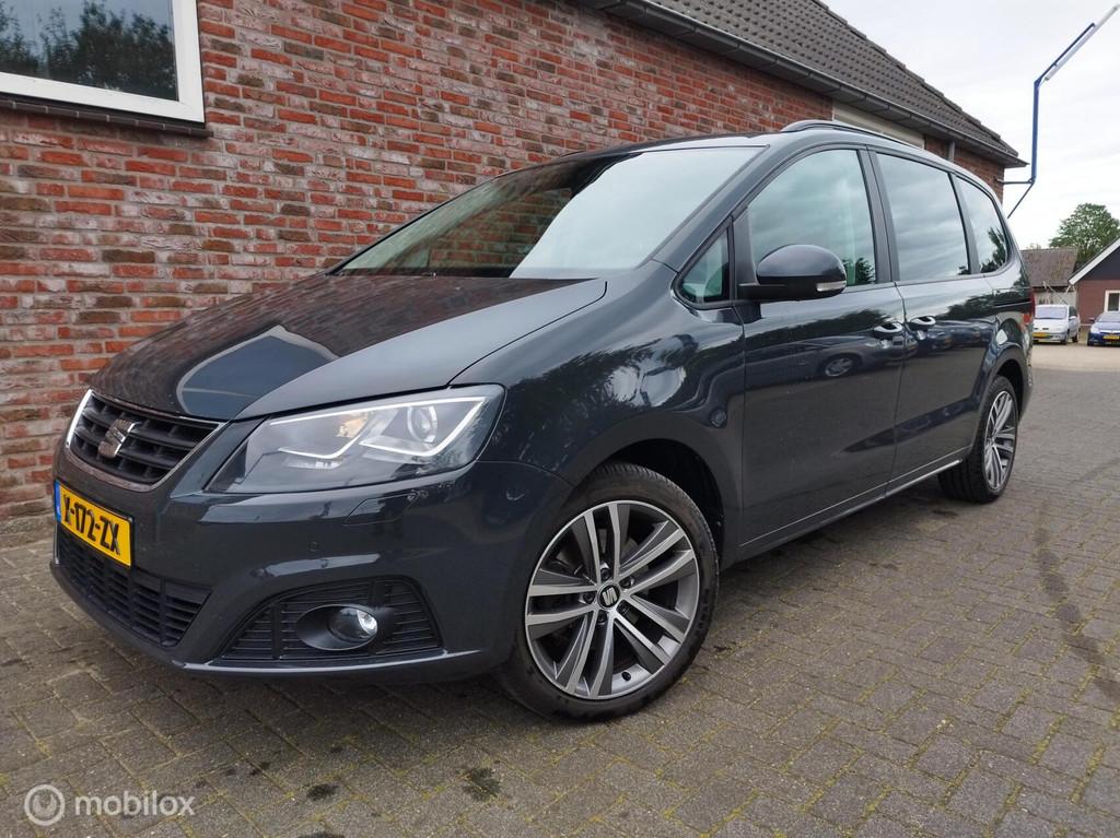 Seat Alhambra 1.4 TSI FR bomvolle auto, kinderzit cam kessy, 15 km/l, Euro 6, 4 cilinders, 150 pk