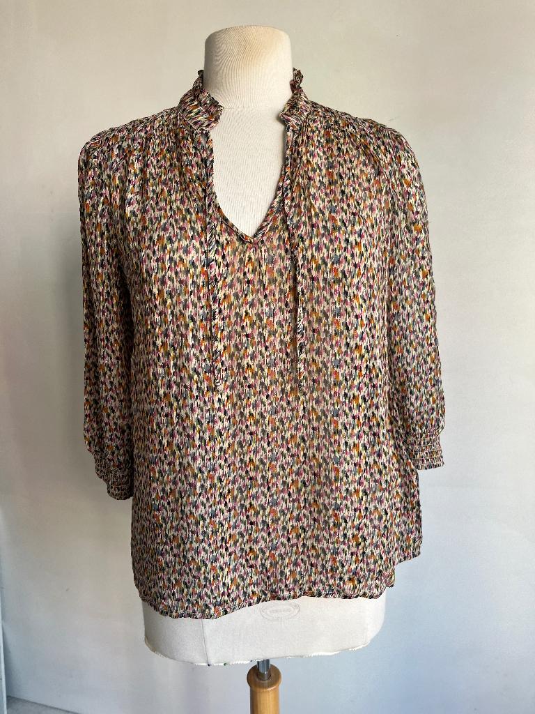 ba&sh blouse maat 2, Ba&sh, Verzenden, Zo goed als nieuw, Maat 38/40 (M)