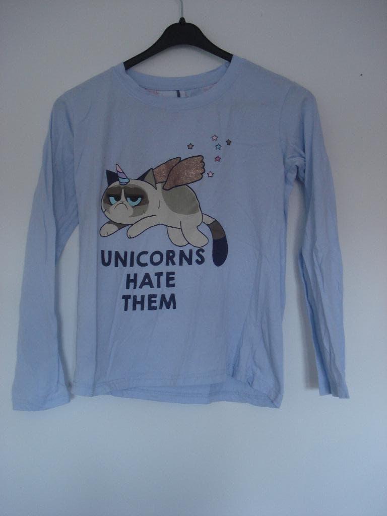Dames shirt Grumpy Cat mt S, Ophalen of Verzenden, Zo goed als nieuw, Korte mouw