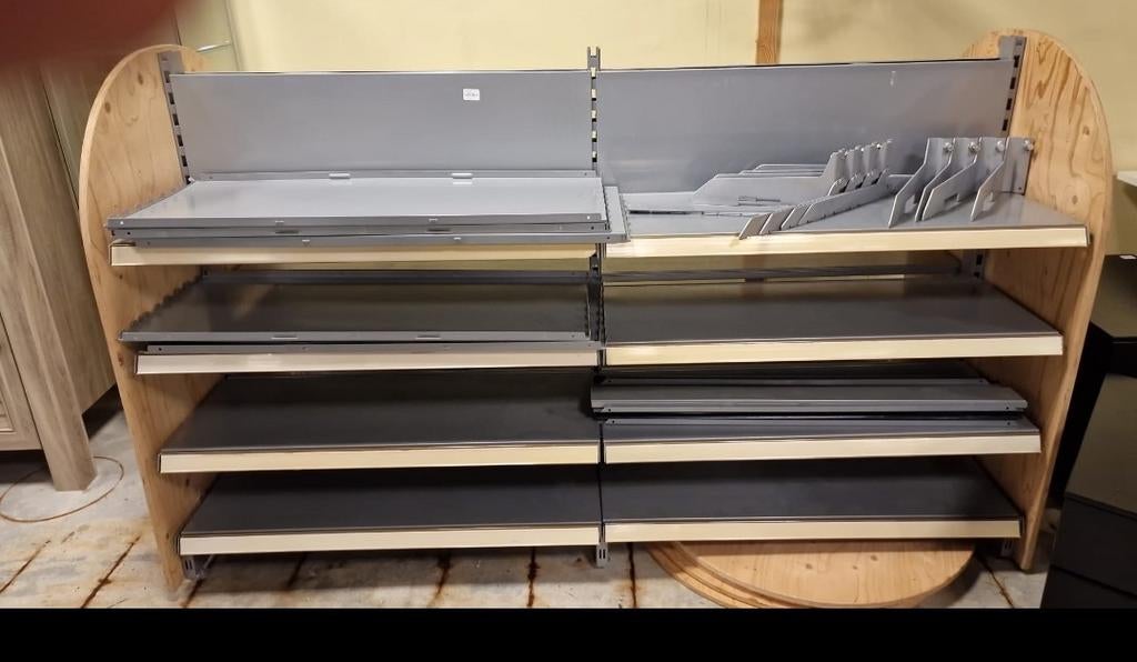 2x Winkelstelling / Display Rek - Zo goed als nieuw, Huis en Inrichting, Onbekend, Ophalen of Verzenden, Zo goed als nieuw, Onbekend