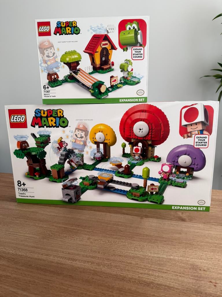 Lego Super Mario - 71367 + 71368 - nieuw, Ophalen of Verzenden, Nieuw, Complete set, Lego