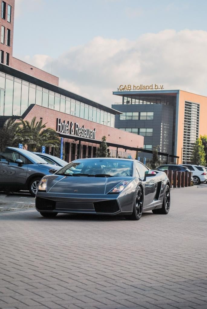 Lamborghini Gallardo 5.0 V10 4WD 2006 Grijs, Automaat, Zwart, 501 pk, Leder