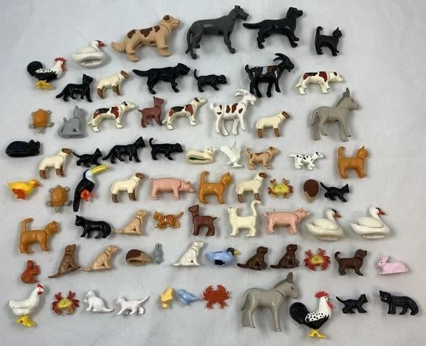 Playmobil Dieren Hond Kat Zwaan Kip 65 Figuren verzameling, Coolsingel 104, 3011 AG Rotterdam, Netherlands, Verzenden, Zo goed als nieuw