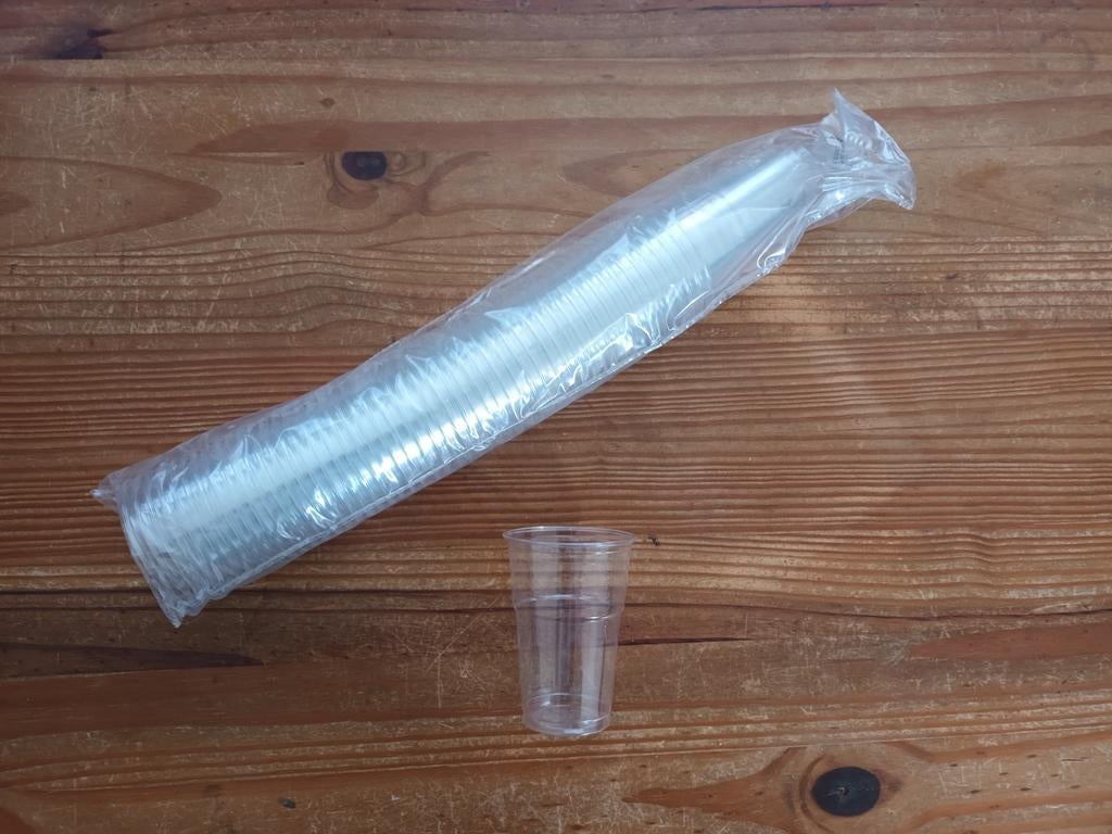 Partij plastic bierbekers - Nieuw, Ophalen of Verzenden, Nieuw