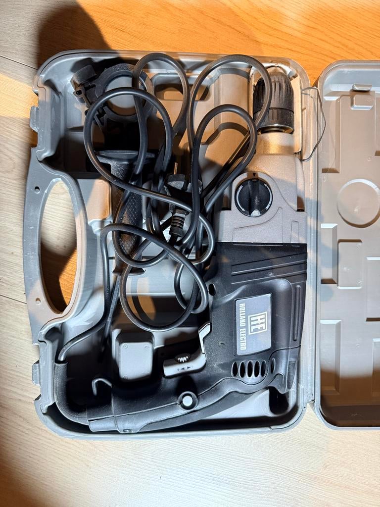 Krachtige Klopboormachine Holland Electro 1050W, Boormachine, 600 watt of meer, Nieuw, Ophalen of Verzenden