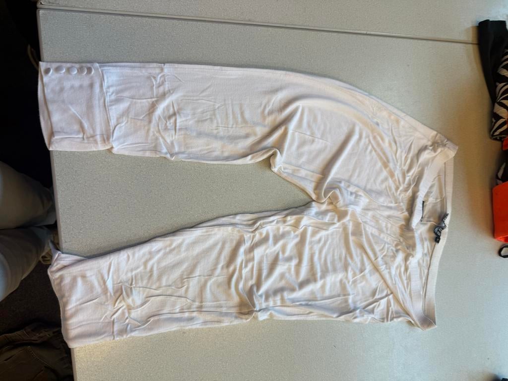 Witte driekwart broek van Yaya, Kleding | Dames, Ophalen, Wit, Maat 46/48 (XL) of groter, Driekwart