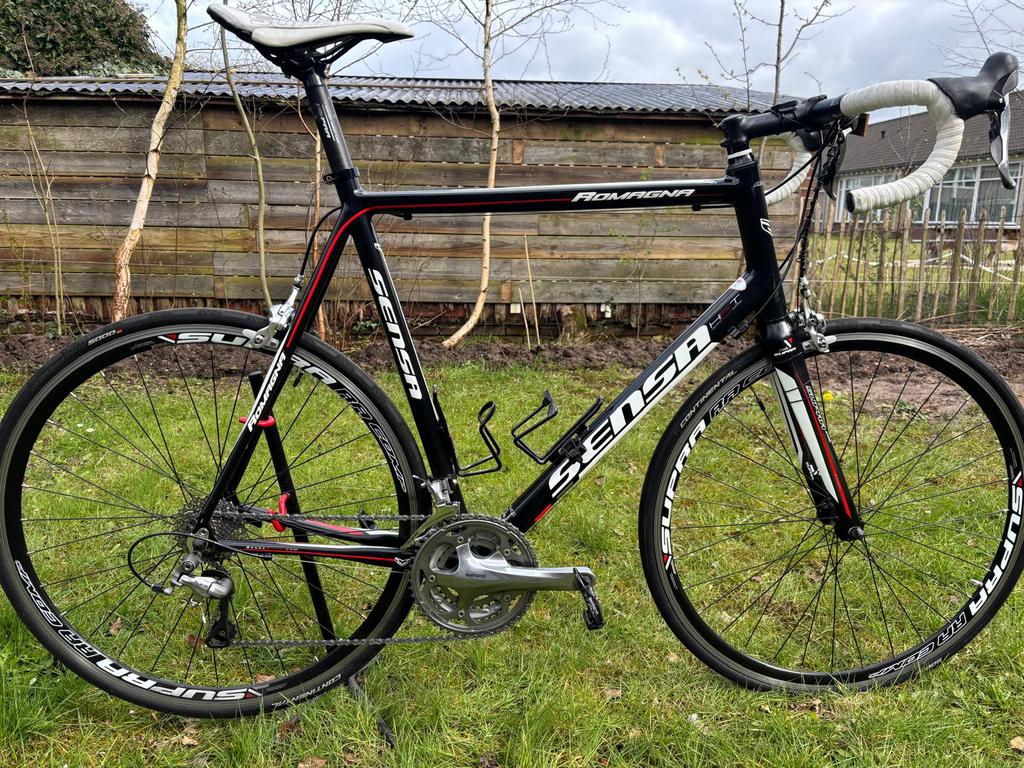 Sensa Romagna framemaat 64, 28 inch, Gebruikt, 61 tot 65 cm, Meer dan 20 versnellingen